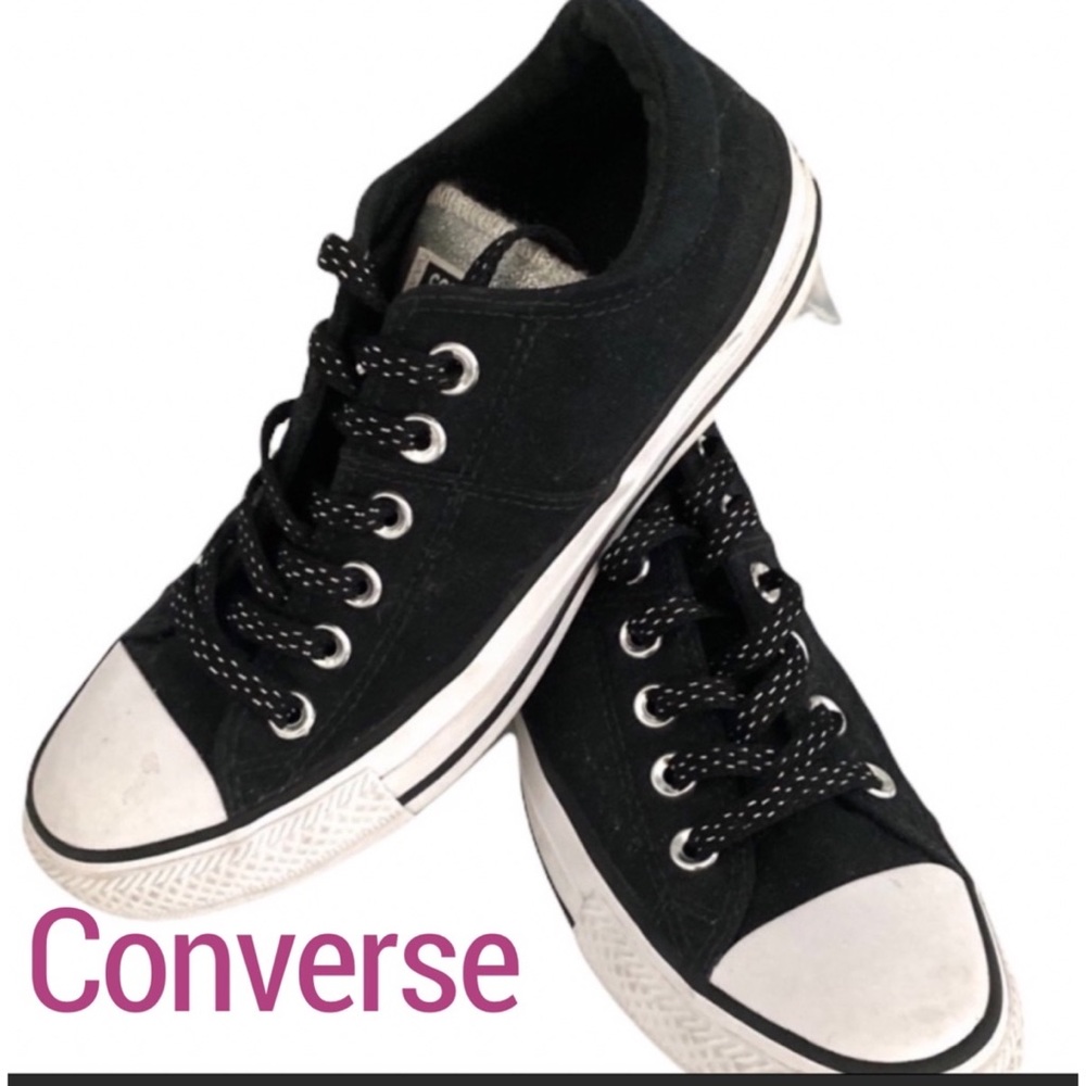 Converse all-star black and white sneakers
